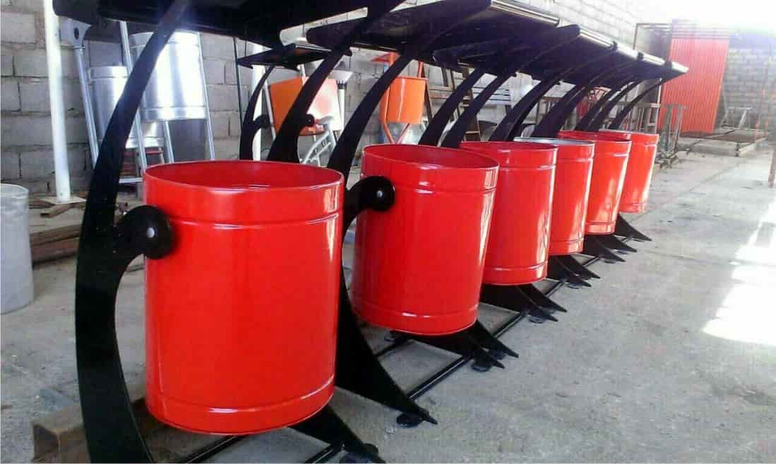 مخازن زباله پارکی